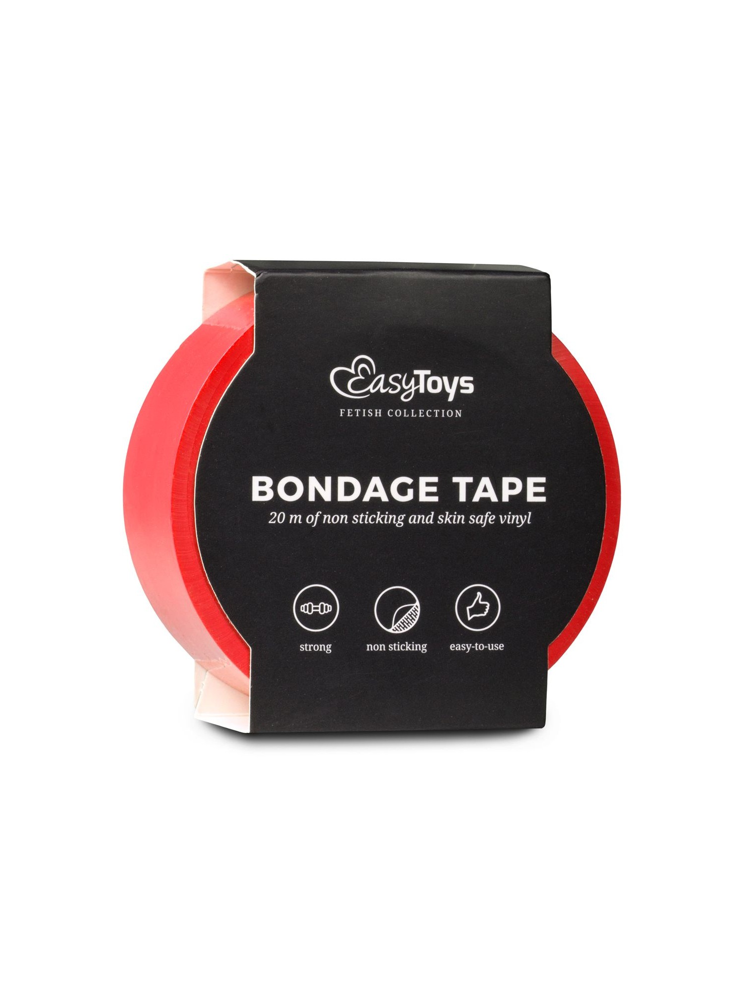 Easytoys Fetish - Rode bondagetape - 20m
