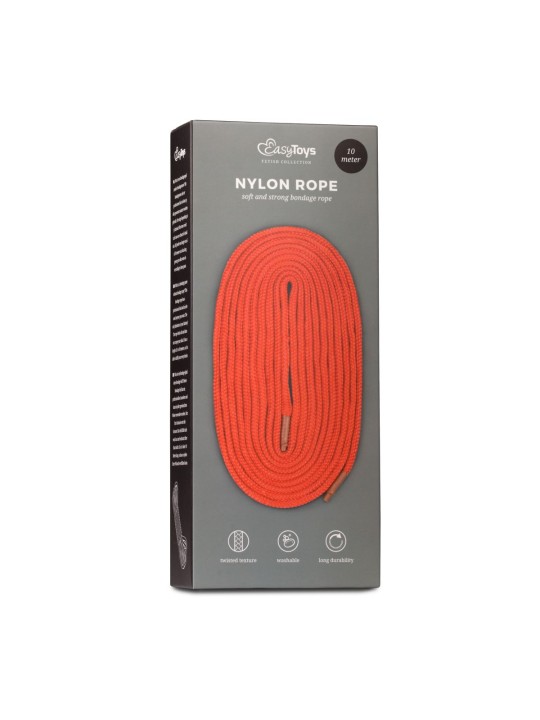 Easytoys Fetish - Red Bondage Rope - 10m