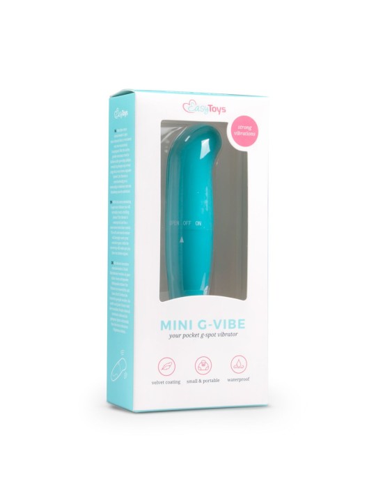 Mini G-spot vibrator - turquoise