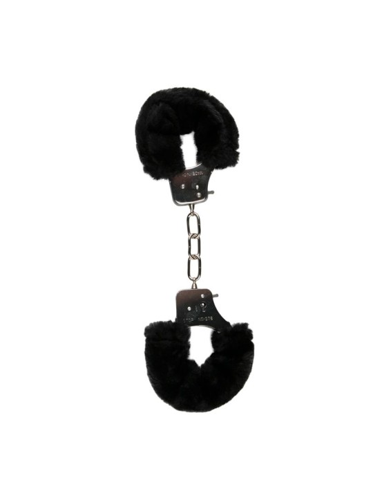 Easytoys Fetish - Furry Handcuffs - Black