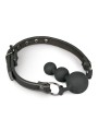Easytoys Fetish - Balknevel met siliconen kralen - Zwart