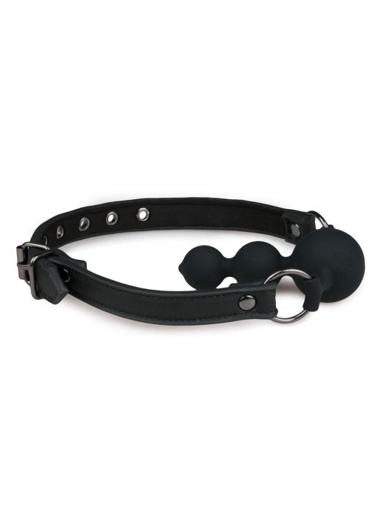 Easytoys Fetish - Balknevel met siliconen kralen - Zwart
