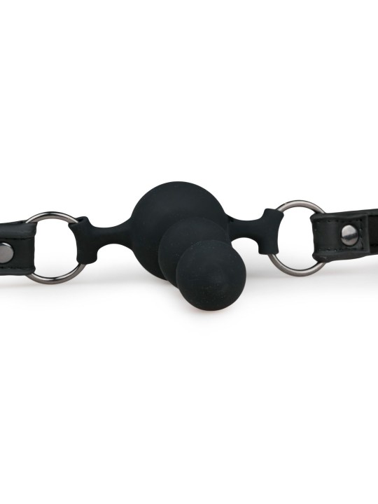 Easytoys Fetish - Balknevel met siliconen kralen - Zwart