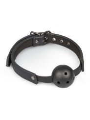 Easytoys Fetish - Ball gag met PVC bal - Zwart