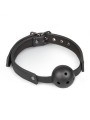 Easytoys Fetish - Ball gag met PVC bal - Zwart
