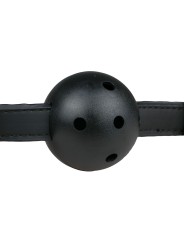 Easytoys Fetish - Ball gag met PVC bal - Zwart
