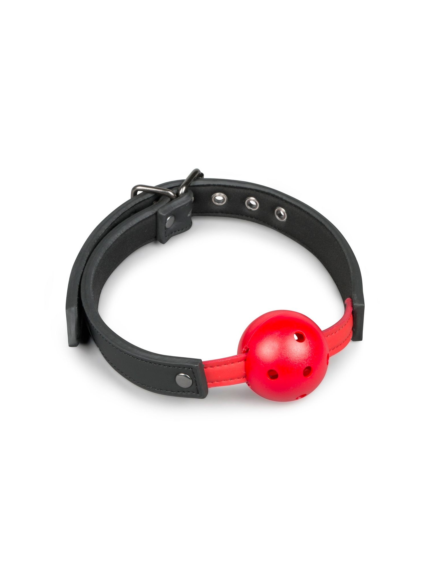 Easytoys Fetish - Ball Gag With PVC Ball - Red