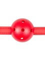 Easytoys Fetish - Ball Gag With PVC Ball - Red