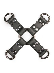Easytoys Fetish - Zwarte Kunstleren Hogtie