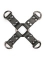 Easytoys Fetish - Zwarte Kunstleren Hogtie