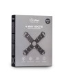 Easytoys Fetish - Zwarte Kunstleren Hogtie