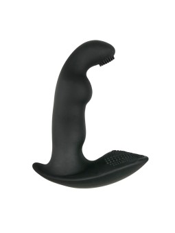 Dynamic Duke Geribbelde Prostaat Vibrator - Zwart