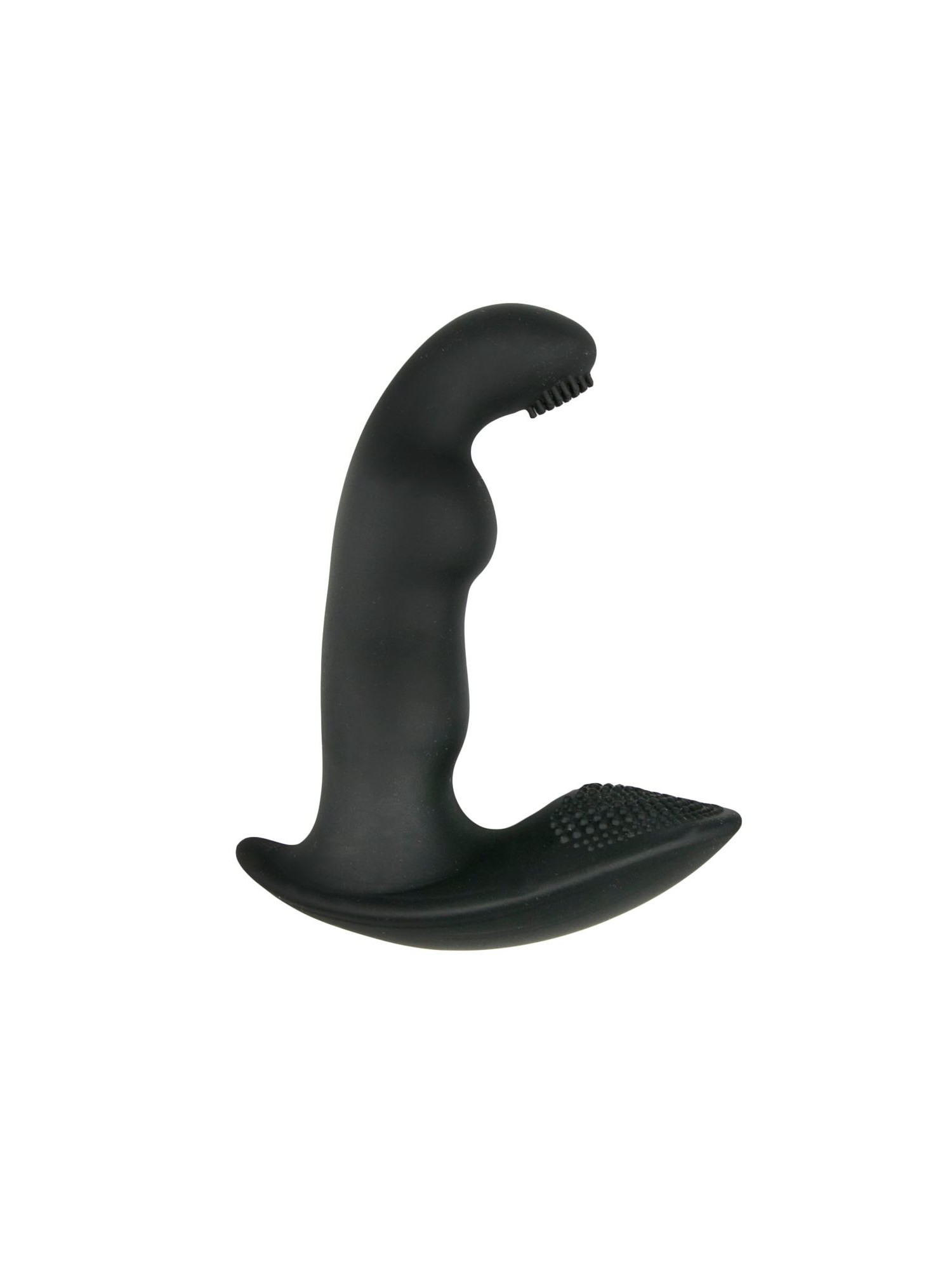 Dynamic Duke Geribbelde Prostaat Vibrator - Zwart