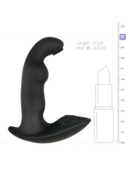 Dynamic Duke Geribbelde Prostaat Vibrator - Zwart