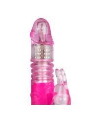EasyToys Stotende Rabbit Vibrator - Roze