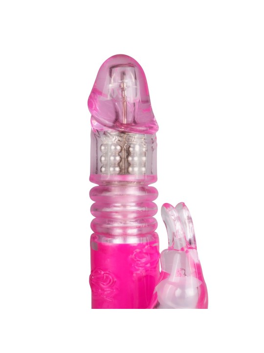 EasyToys Stotende Rabbit Vibrator - Roze