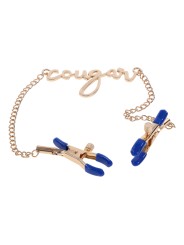 Sportsheets - Cougar Nipple Clamps - Gold