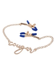 Sportsheets - Cougar Nipple Clamps - Gold
