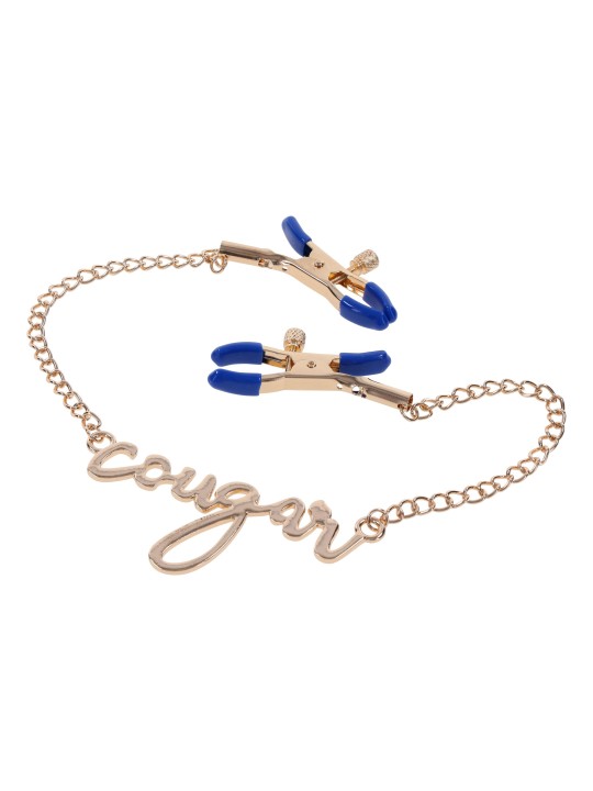 Sportsheets - Cougar Nipple Clamps - Gold
