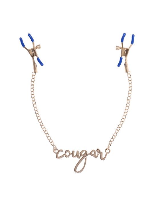 Sportsheets - Cougar Nipple Clamps - Gold