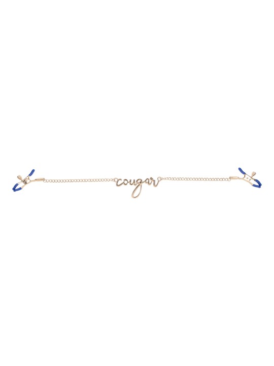 Sportsheets - Cougar Nipple Clamps - Gold