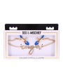 Sportsheets - Cougar Nipple Clamps - Gold