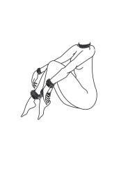 Easytoys Fetish - Bondage Set - Collar Hand and Ankle Cuffs