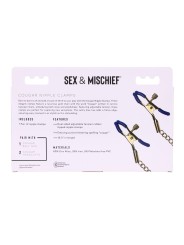 Sportsheets - Cougar Nipple Clamps - Gold