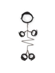 Easytoys Fetish - Bondage Set - Collar Hand and Ankle Cuffs