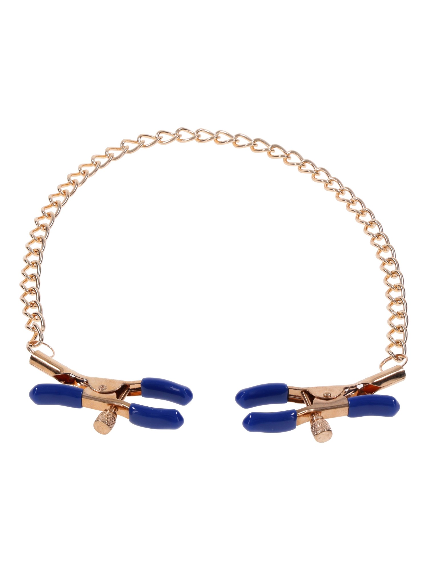 Cougar Tepelklemmen met Ketting - Goud