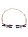 Cougar Tepelklemmen met Ketting - Goud