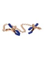 Cougar Tepelklemmen met Ketting - Goud