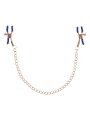 Cougar Tepelklemmen met Ketting - Goud
