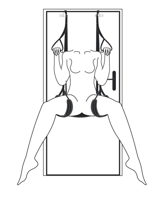 Easytoys Fetish - Leg & Bum Support Over The Door Swing