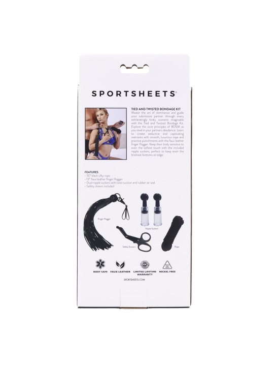Sportsheets - Tied and Twisted Bondage Kit