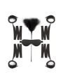 Easytoys Fetish - Bondage Kit - Handcuffs, ankle cuffs & eye mask