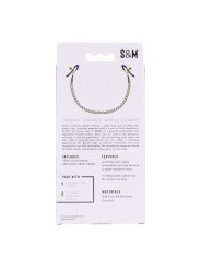 Cougar Tepelklemmen met Ketting - Goud