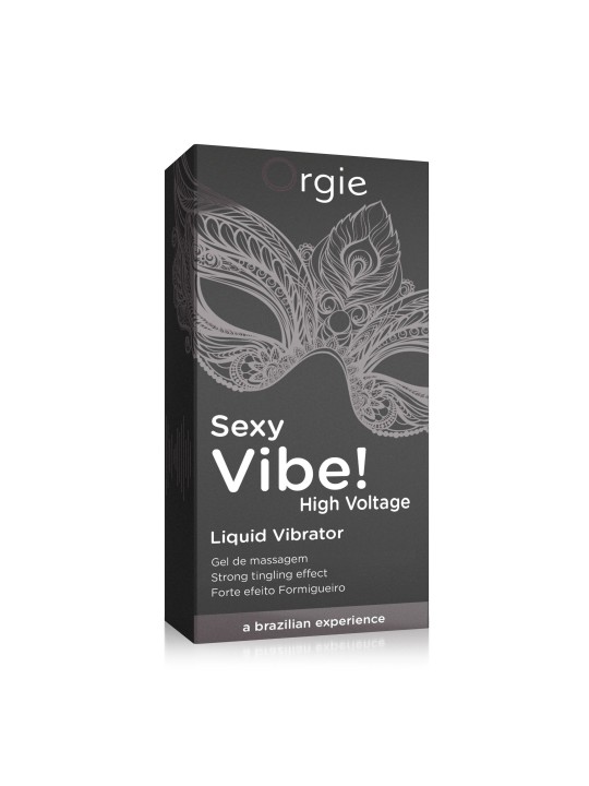 Orgie - Sexy Vibe! High Voltage Liquid Vibrator - 15 ml