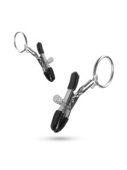 Easytoys Fetish - Metalen Tepelklemmen Met Ring