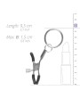 Easytoys Fetish - Metalen Tepelklemmen Met Ring