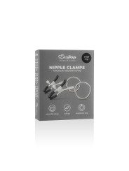 Easytoys Fetish - Metalen Tepelklemmen Met Ring