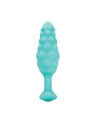 B-Vibe - Texture Plug Bump Blauw