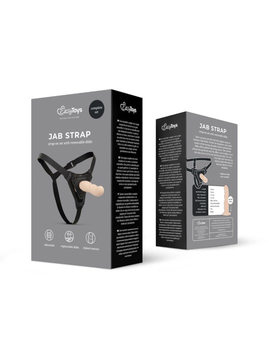 Easytoys Fetish - Strap-on Dildo with Harness - Realistic