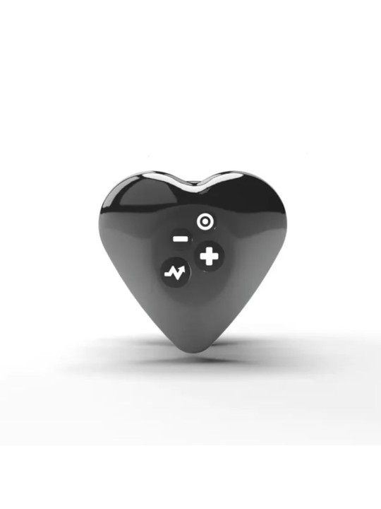 Mystim - Hearts Desire eStim Lay-On Vibrator Black