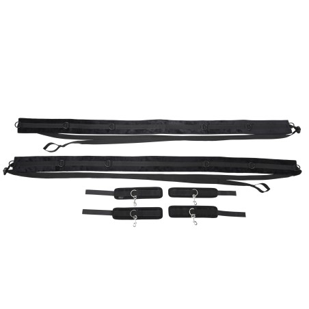 SPORTSHEETS – No Matter Where Bondage Restraint System – Black