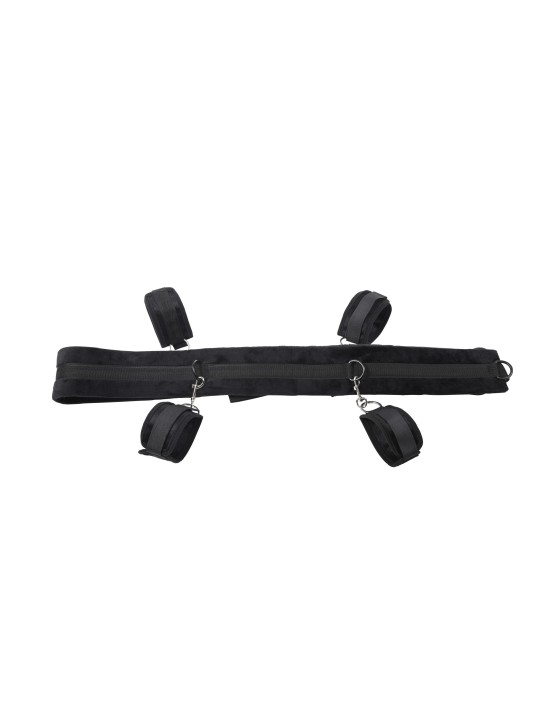 SPORTSHEETS – No Matter Where Bondage Restraint System – Black