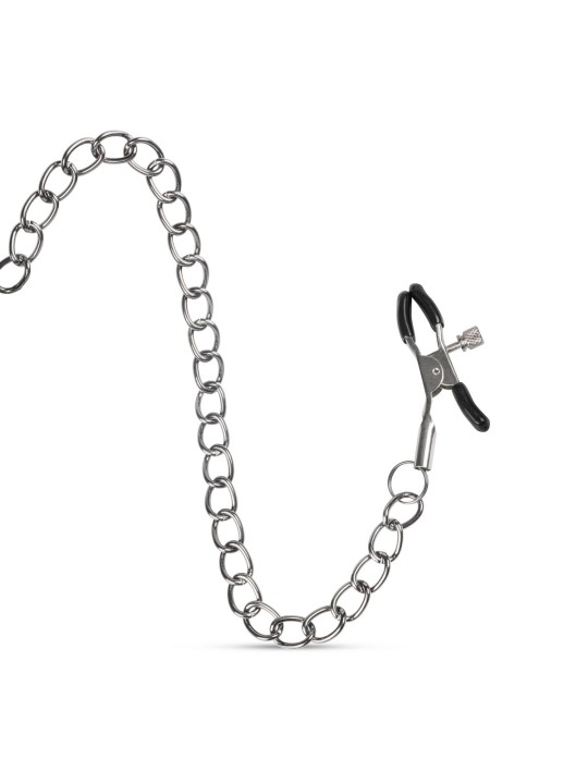 Easytoys Fetish - Open Ball Gag With Nipple Clamps