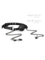 Easytoys Fetish - Open Ball Gag With Nipple Clamps