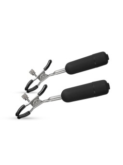 Easytoys Fetish - Nipple Clamps With Vibrating Bullets