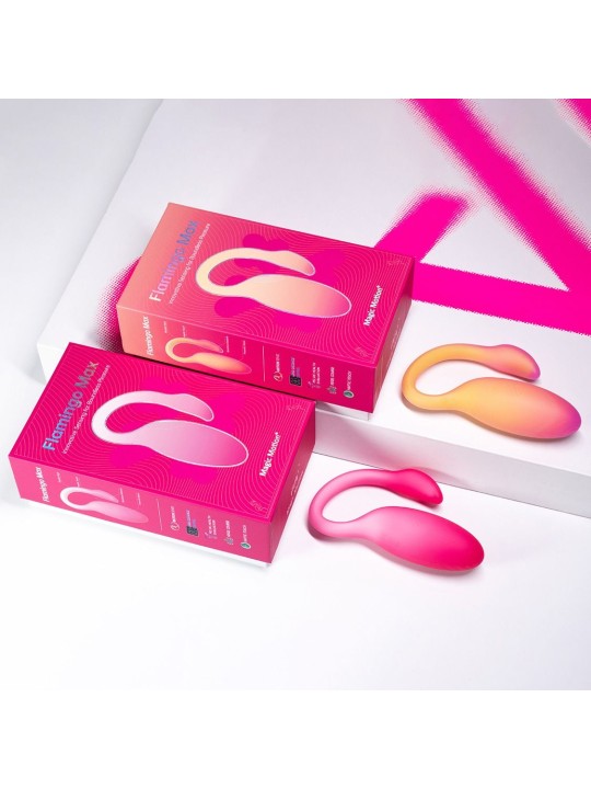 Magic Motion - Flamingo Max Vibrerend Ei en Kegeltrainer in 1 - Roze